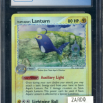 CGC 9 TEAM AQUA'S LANTURN REVERSE HOLO