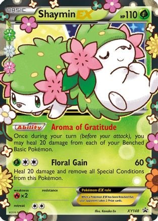 121947 Shaymin EX (XY148/211) - XY Promos Holofoil - Image 1