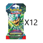 Pokemon Twilight Masquerade Sleeved Booster Pack Bundle of 12