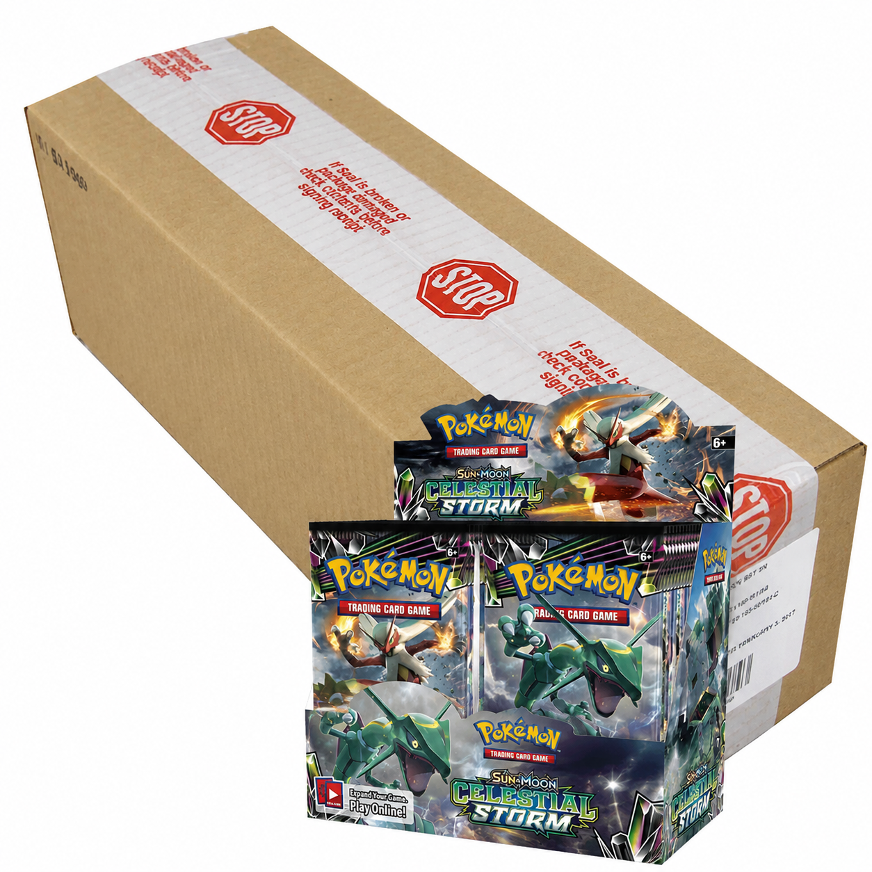 17c5b2b8-1c79-41d0-850f-7087a3a4b696 Celestial Storm Master Booster Case | 6 Booster Boxes | English | Pre-Order - Image 1