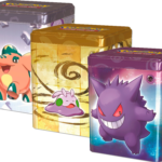 Pokemon 2024 Q1 Stacking Tins Set of 3 - 9 Booster Packs