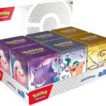 Pokemon 2024 Q1 Stacking Tins Sealed Case - 18 Booster Packs
