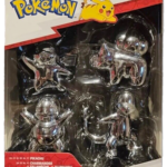Pokemon 25th Anniversary Edition Silver Action Figure 4-Pack