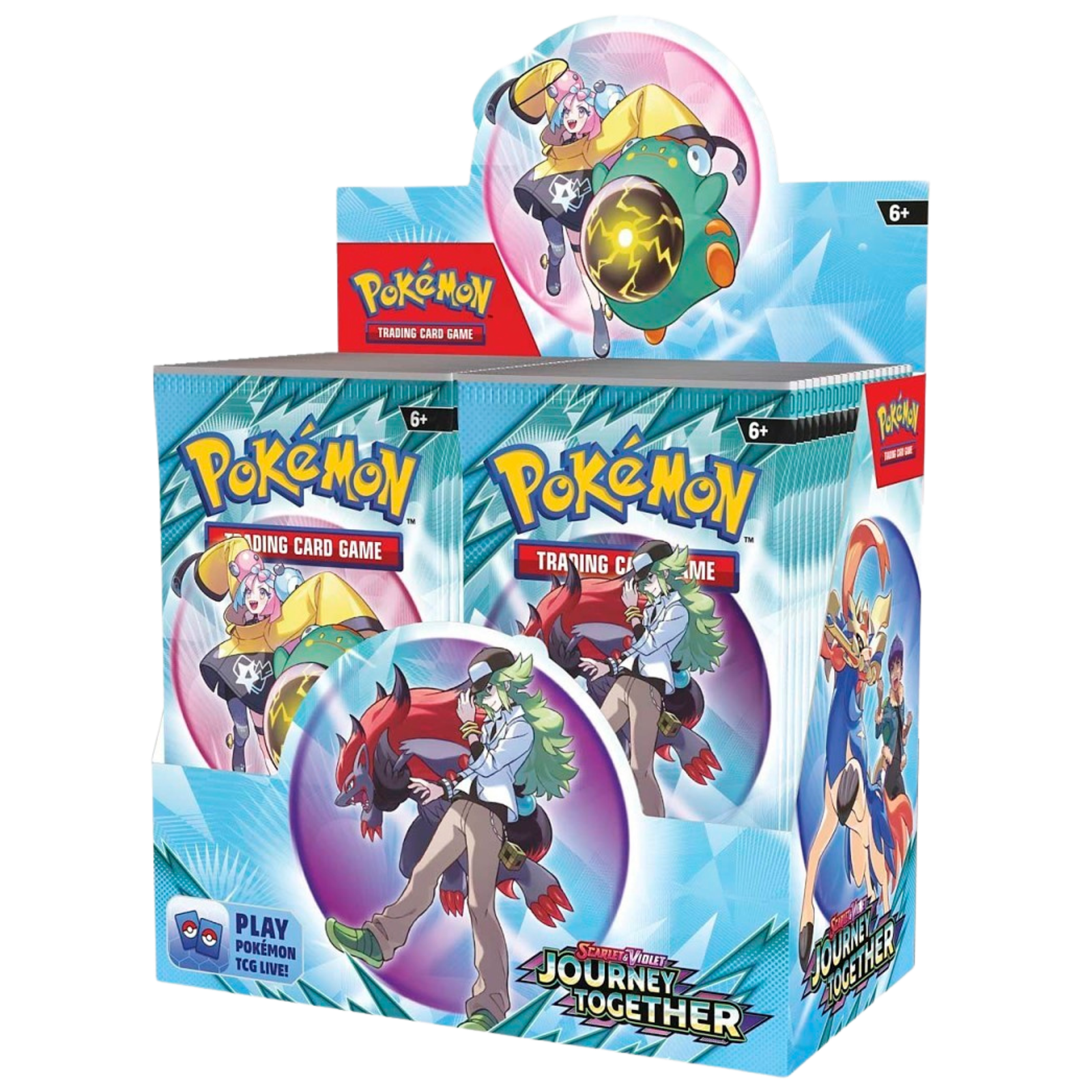 2_e01e998c-110b-4480-acfe-be3472e1fdcd 2025 Pokemon SV - Journey Together Enhanced Booster Box - Image 1