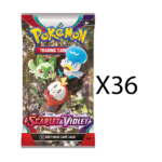 Pokemon Scarlet and Violet Booster Pack Bundle [Set of 36]