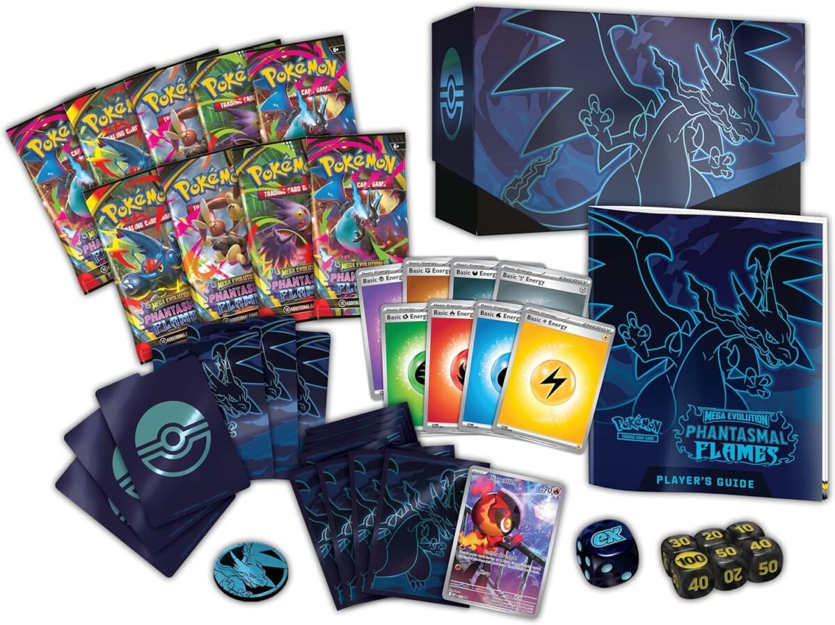 Pokemon: Mega Evolution Phantasmal Flames Elite Trainer Box (ME02) - Image 3