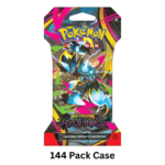 Pokemon Pitch Black Sleeved Booster Case *Presale*