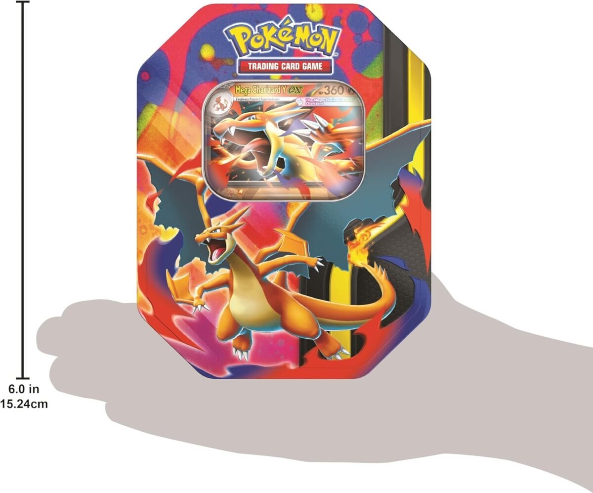 Pokémon TCG: Mega Charizard Tin - Image 2