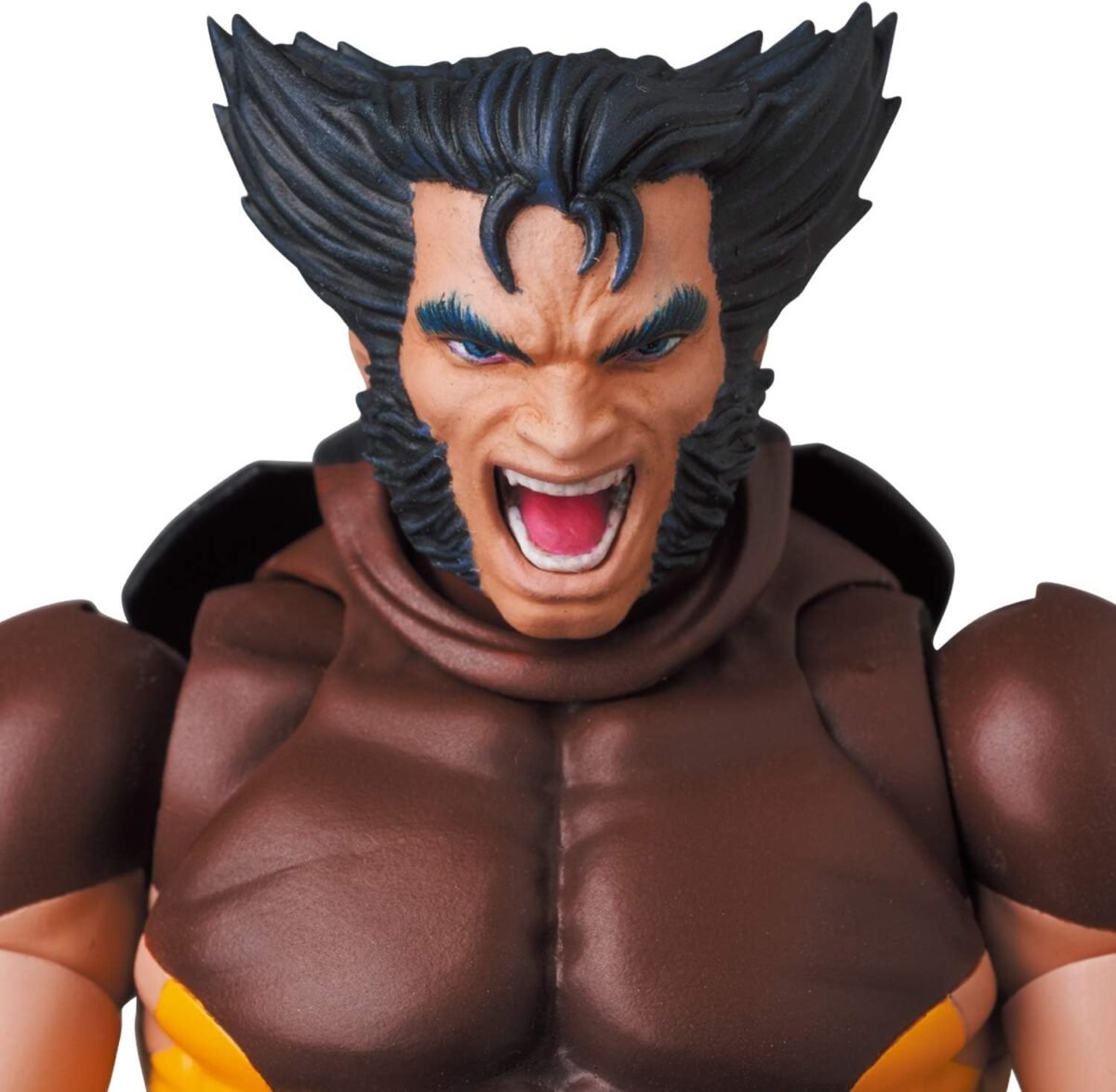 Medicom Toy MAFEX No. 138 Wolverine (BROWN COMIC Ver.) Total Height: Approx. 5.7 inches (145 mm), Painted Action Figure - Image 8