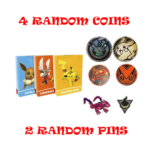 BUNDLE Pokemon Battle Academy 2022 Deck Set of 3 Plus Bonus - Image 1