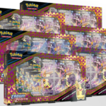 Pokemon Crown Zenith Premium Treasures Collection Morpeko V-UNION Sealed Case- 42 Booster Packs