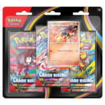 Pokémon TCG - Mega Evolution ME04 - Chaos Rising 3-pack Blister