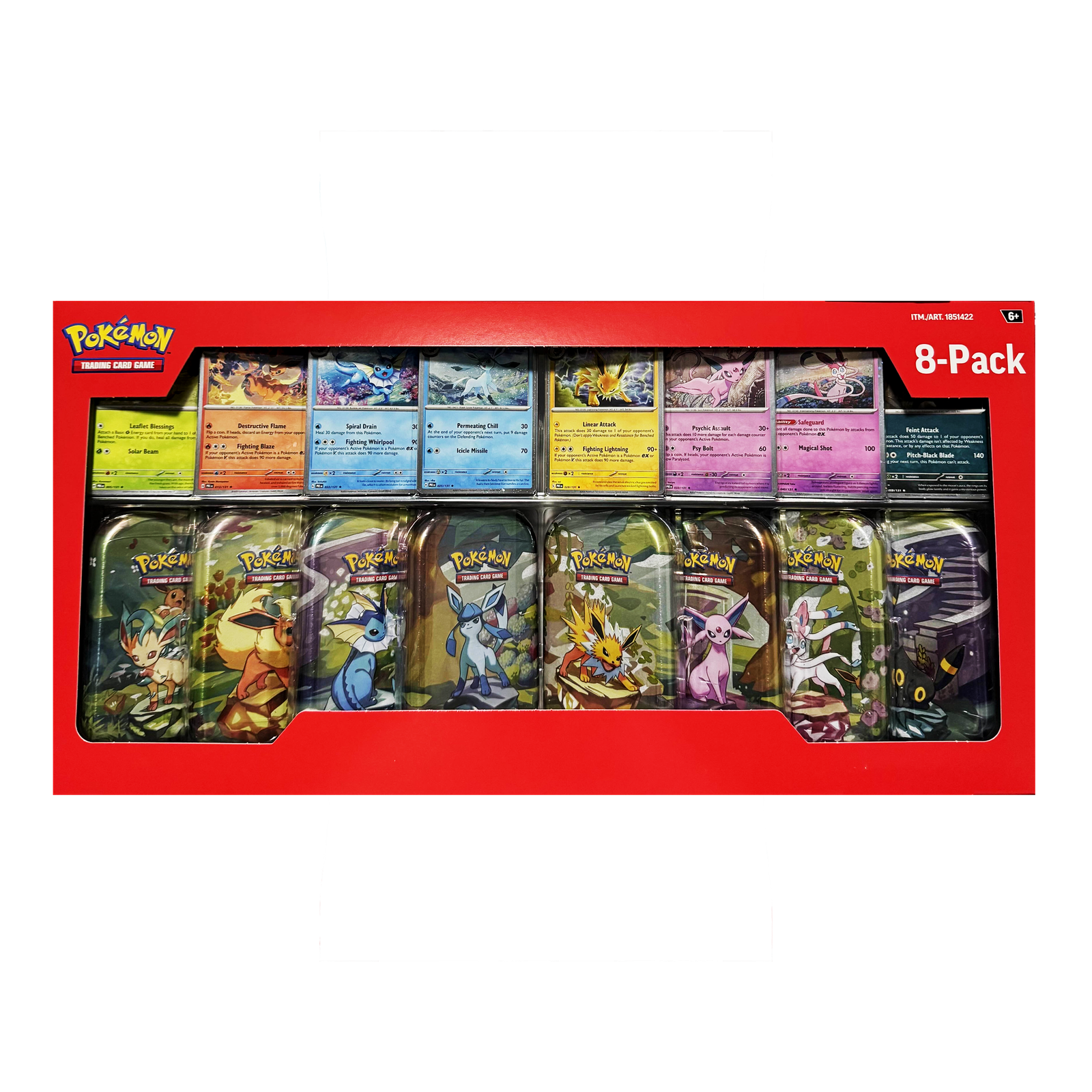 CostcoMiniTin Prismatic Evolutions Costco Mini Tin Bundle - Image 1