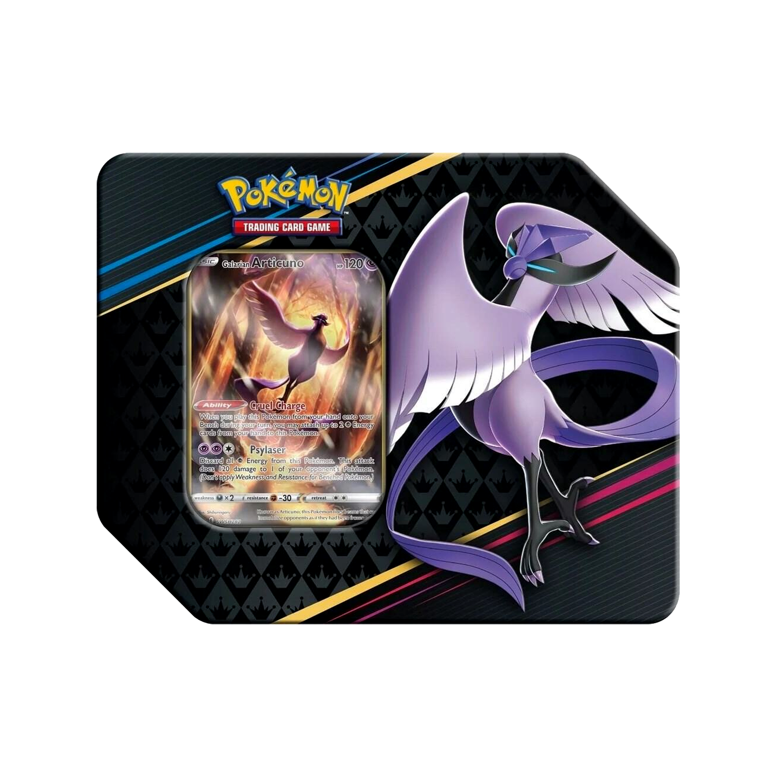 Crown_G_Articuno_Tin Crown Zenith Galarian Tin - Image 1
