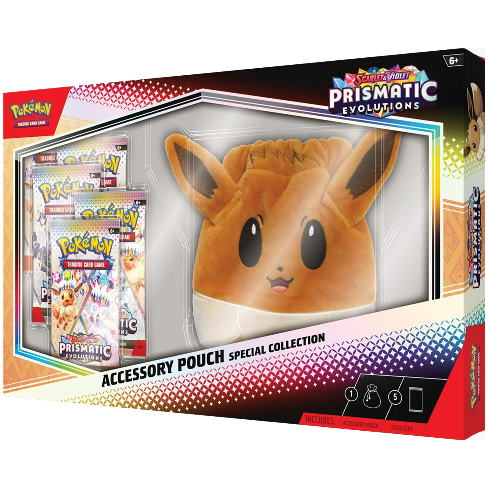 EEVEEBOLSA_63c5713b-1d24-4fc8-874b-98e6bcdbebe0 Prismatic Evolutions Accesory Pouch Special Collection - Image 1