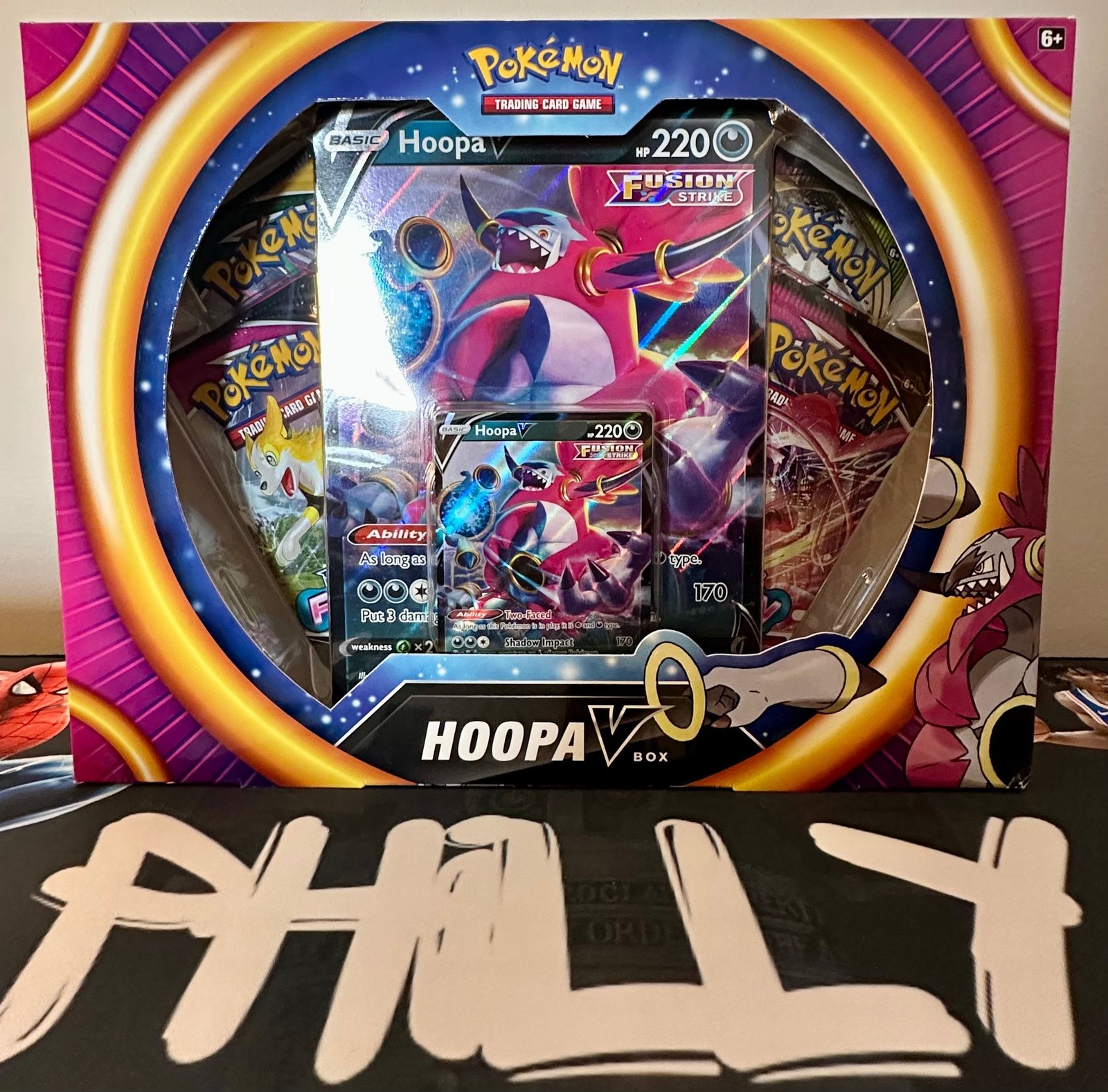 FullSizeRender_d0682e36-9773-4628-a715-c44b4060cfce Pokemon Hoopa V Sword & Shield Fusion Strike Collection Box - Image 1