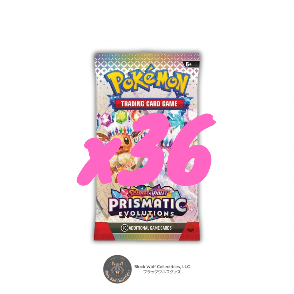 IMG-1574 Prismatic Evolutions: Booster Pack (x36) - Image 1
