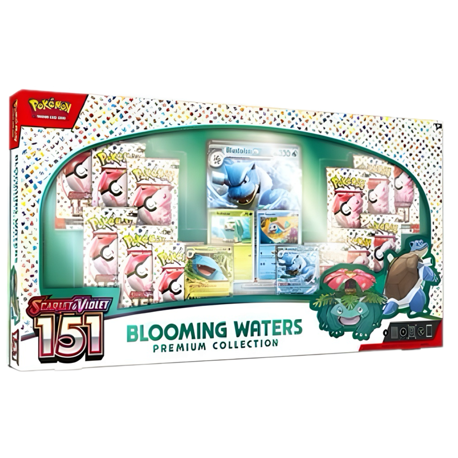 IMG-5537 Pokemon TCG: 151 Blooming Waters Premium Collection Box **(RIP LIVE ONLY)** - Image 1