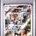 2023 Pokemon 151 Machoke Illustration Rare #177 - PSA 9