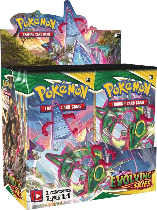 IMG-6790 Pokemon Sword & Shield: Evolving Skies Booster Box - Image 1