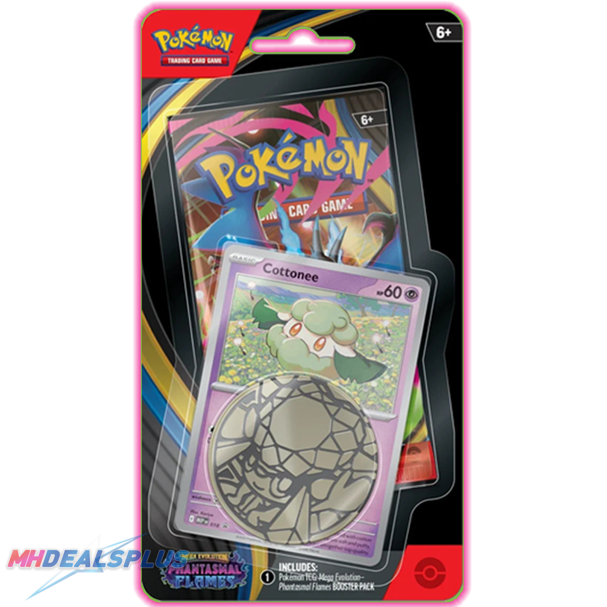 Pokemon Phantasmal Flames Checklane Blister Set of 2 - Image 2