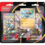 Pokemon Mega Evolution 5 Pitch Black 3-Pack Blister This is a pre-order product. Release date is 07/17/2026