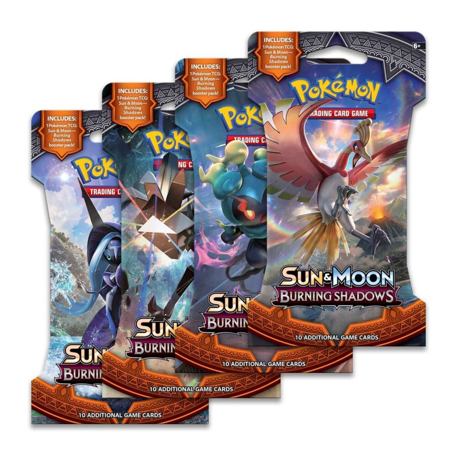 NewProductImage-2024-08-01T152907.743 Pokemon Sun & Moon Burning Shadows Sleeved Booster Pack - Image 1