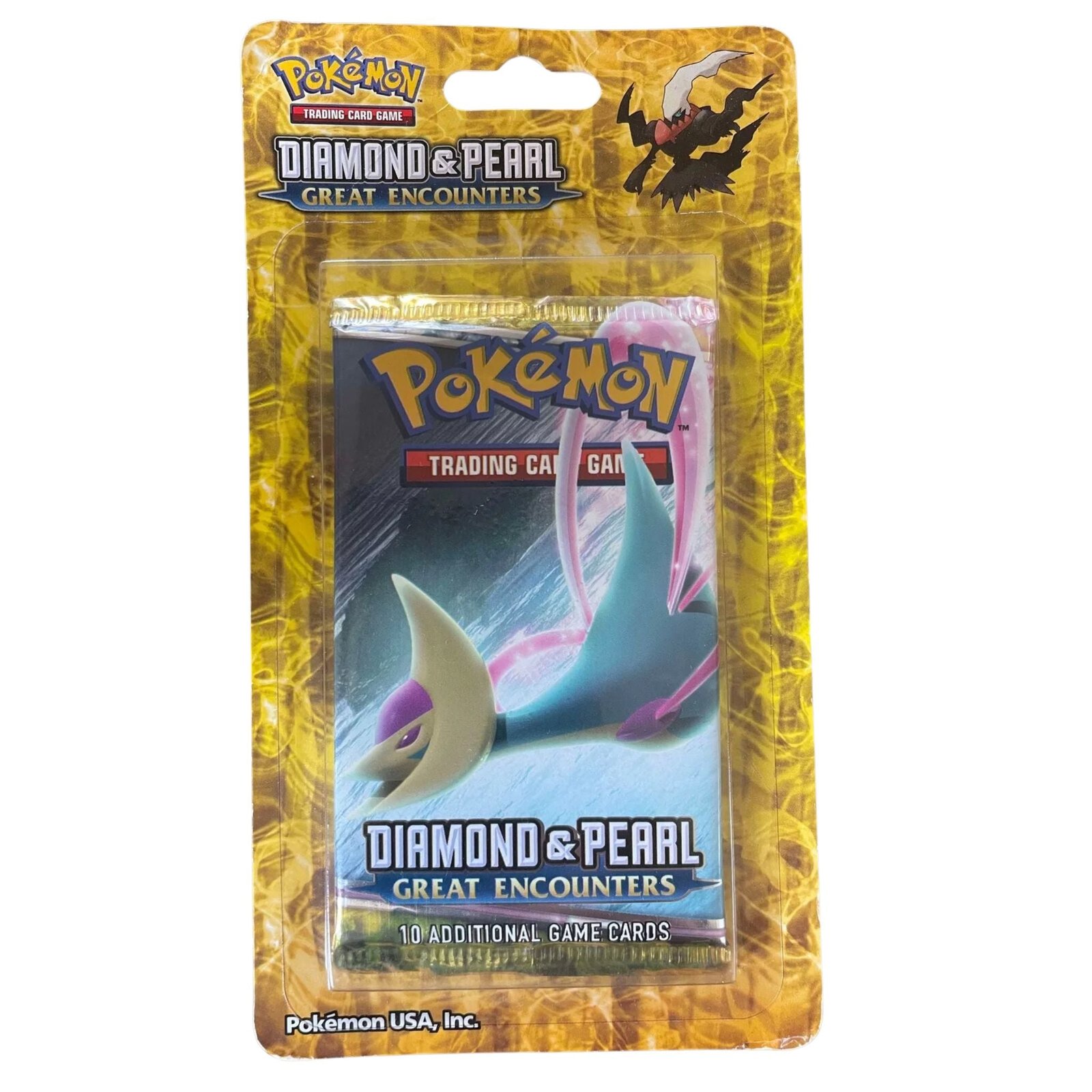 NewProductImage-2024-10-22T151023.265 Pokemon Diamond & Pearl Great Encounters Single Booster Pack Blister - Image 1