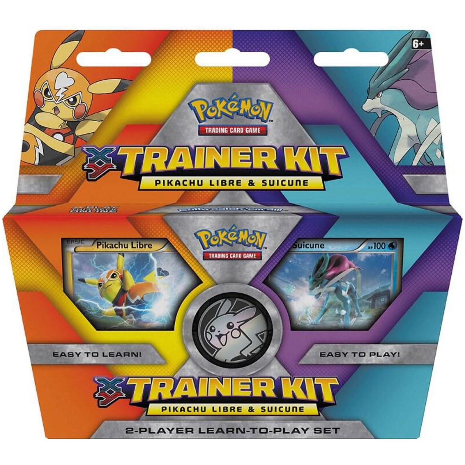 NewProductImage-2024-10-23T092942.219 Pokemon XY Pikachu Libre & Suicune Trainer Kit - Image 1