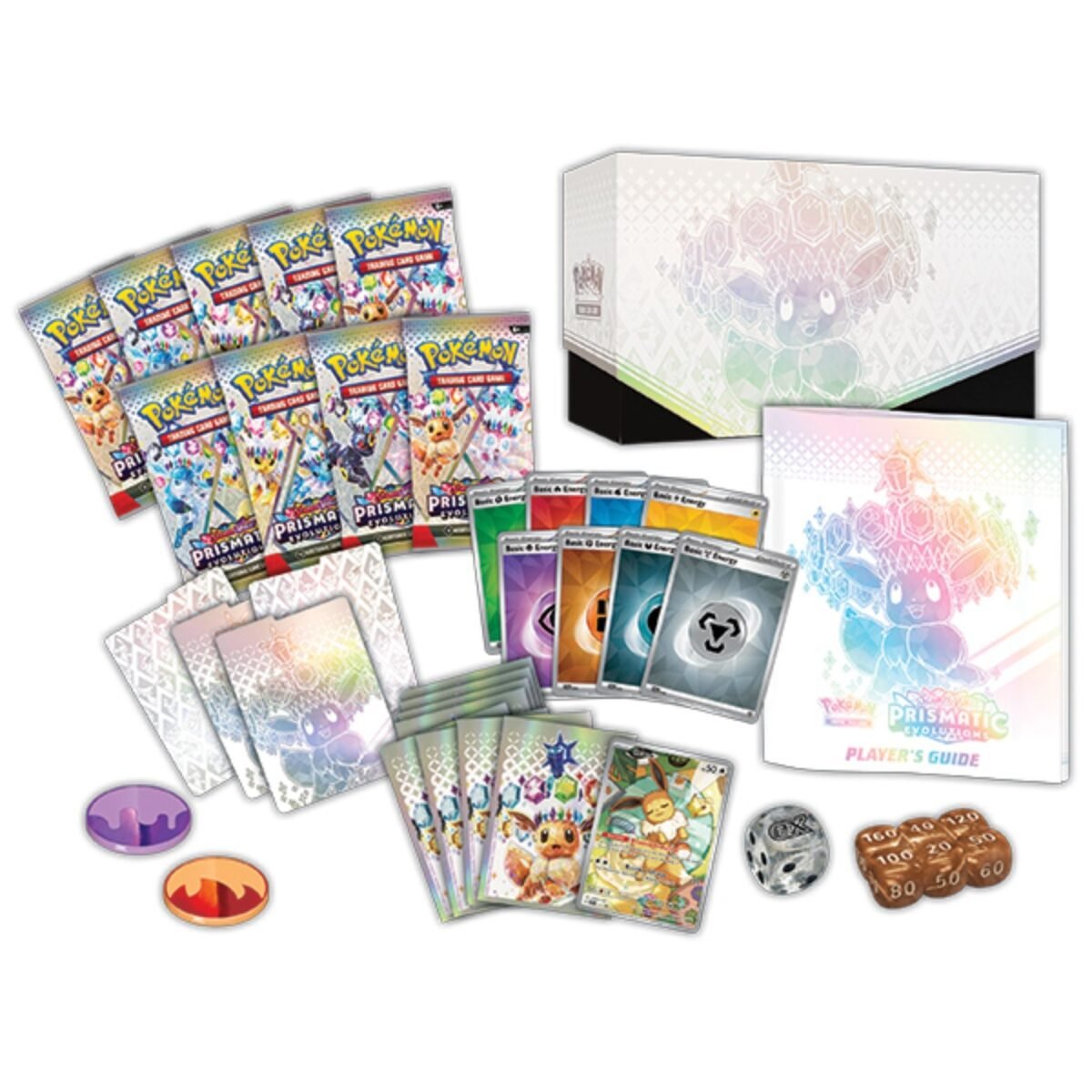 Pokemon Scarlet & Violet Prismatic Evolutions Elite Trainer Box - Image 2