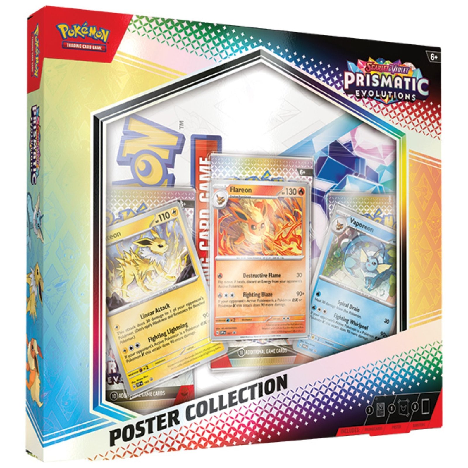 NewProductImage-2024-11-04T084926.405 Pokemon Scarlet & Violet Prismatic Evolutions Poster Collection - Image 1