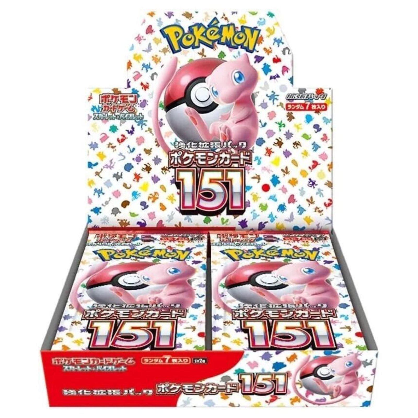 NewProductImage-2025-06-30T104515.981 Pokemon Scarlet & Violet 151 Japanese Booster Box - Image 1