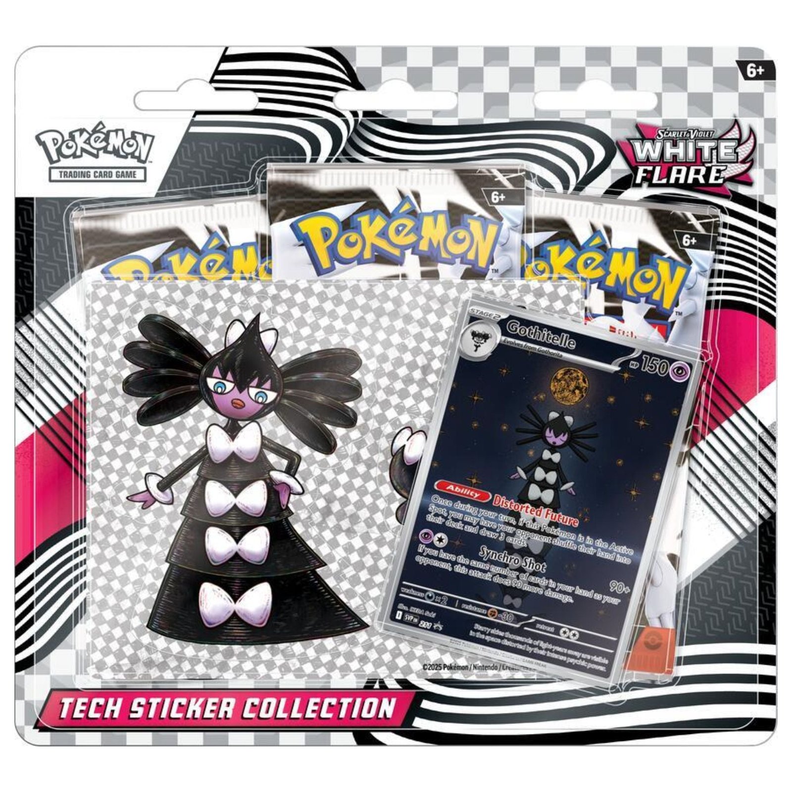 NewProductImage-2025-07-29T144207.533 Pokemon Scarlet & Violet White Flare Tech Sticker Collection - Image 1