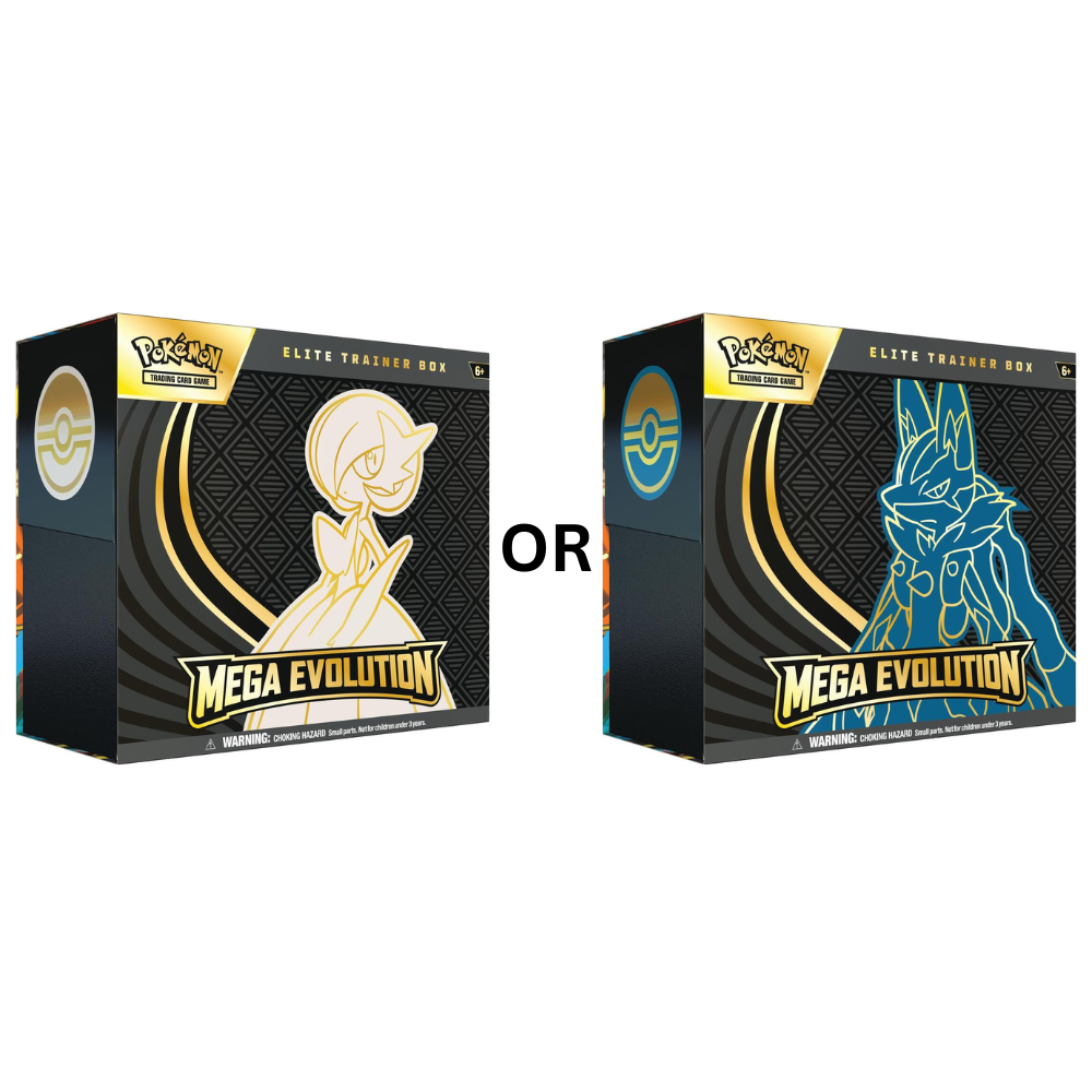 OR Pokemon Mega Evolution Elite Trainer Box (Lucario or Gardevoir) - Image 1