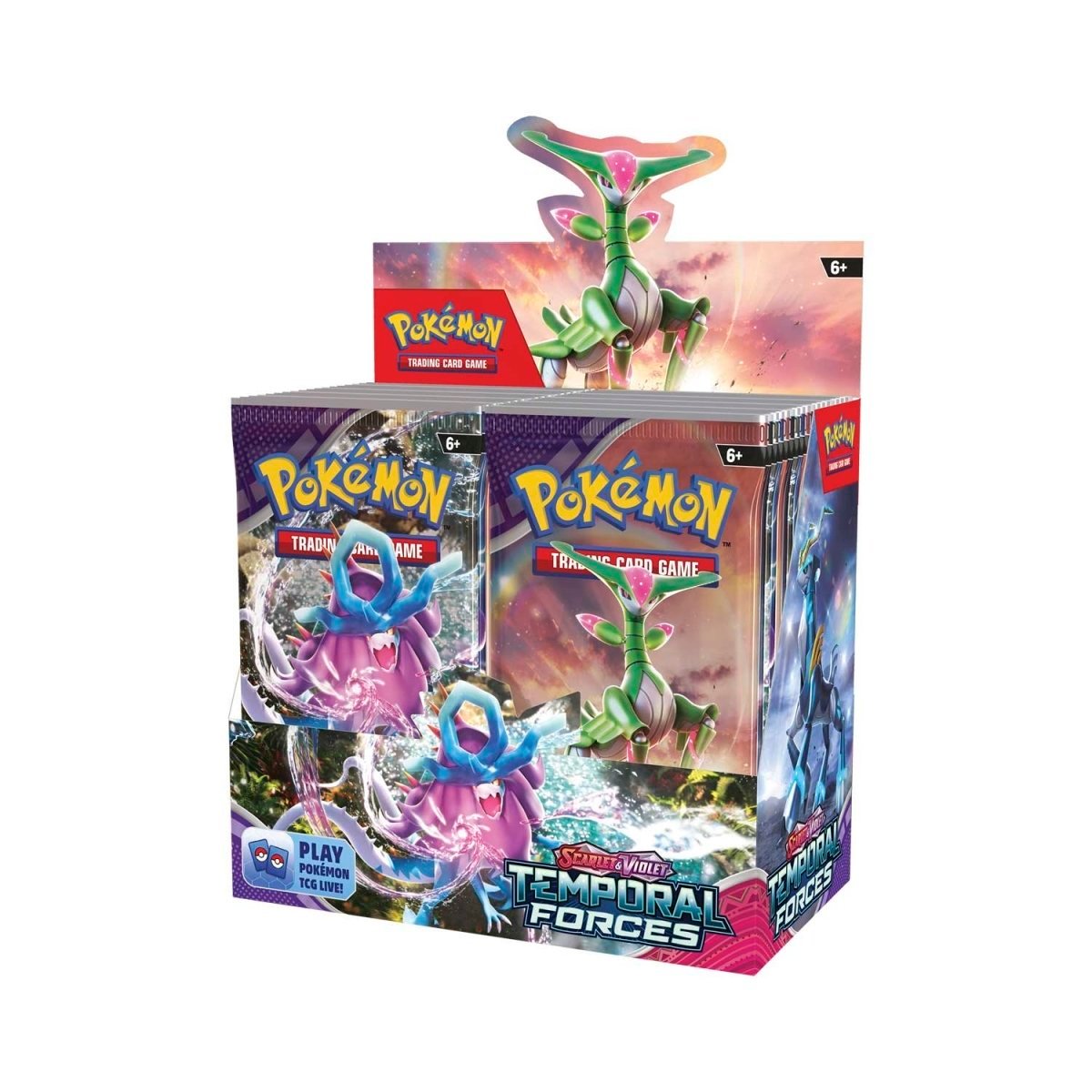 P9504_699-86981_01 Pokemon Temporal Forces Booster Box - Image 1