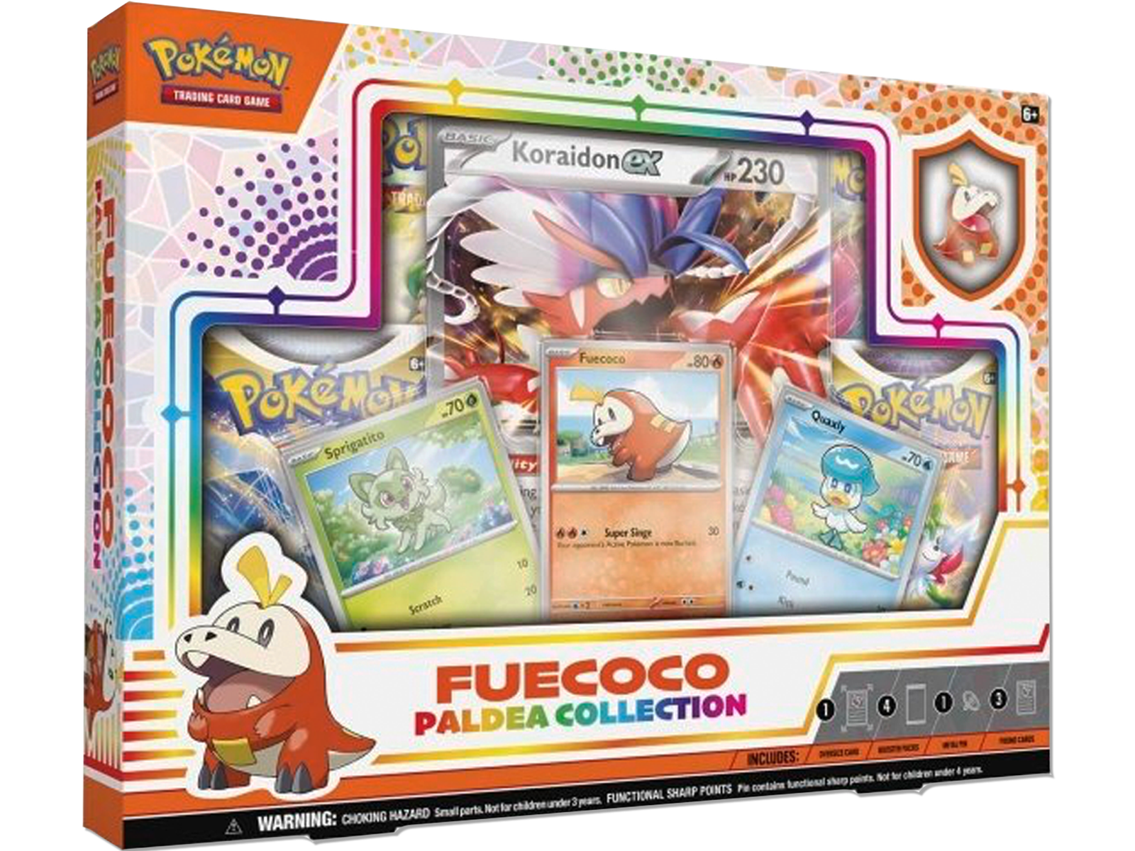 PALDEA_FUECOCO Pokemon Paldea Collection Fuecoco - Image 1