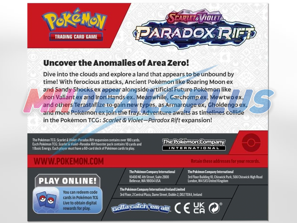 Pokemon Paradox Rift Booster Box - Image 2