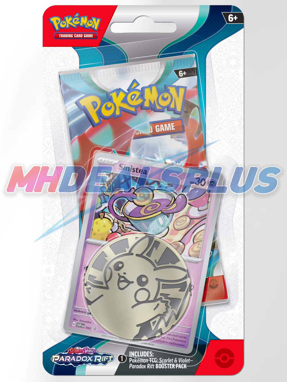 Pokemon Paradox Rift Checklane Blister Pack Sealed Case | 16 Booster Packs - Image 3