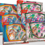 Pokemon Roaring Moon EX + Iron Valiant EX Box Sealed Case - 24 Booster Packs