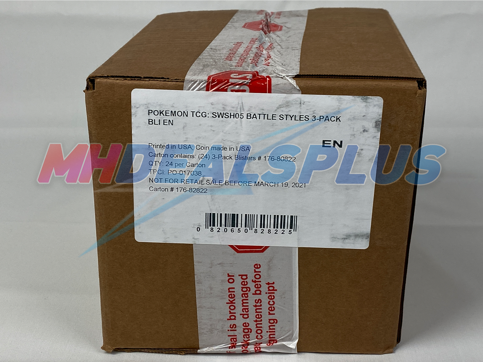 PKMN_BS_3PK_case1 Pokemon TCG Battle Styles 3-Pack Blister Sealed Case - 24 3-Pack Blisters - Image 1