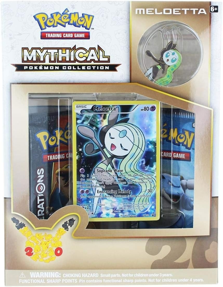 PKU50009 Pokemon Mythical Collection Box (Meloetta) - Image 1