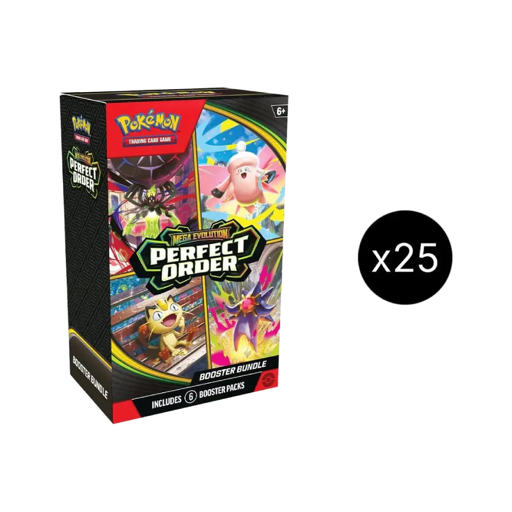 POK-ME3-BUNDLE-CASE Pokemon Perfect Order Booster Bundle Case - Image 1