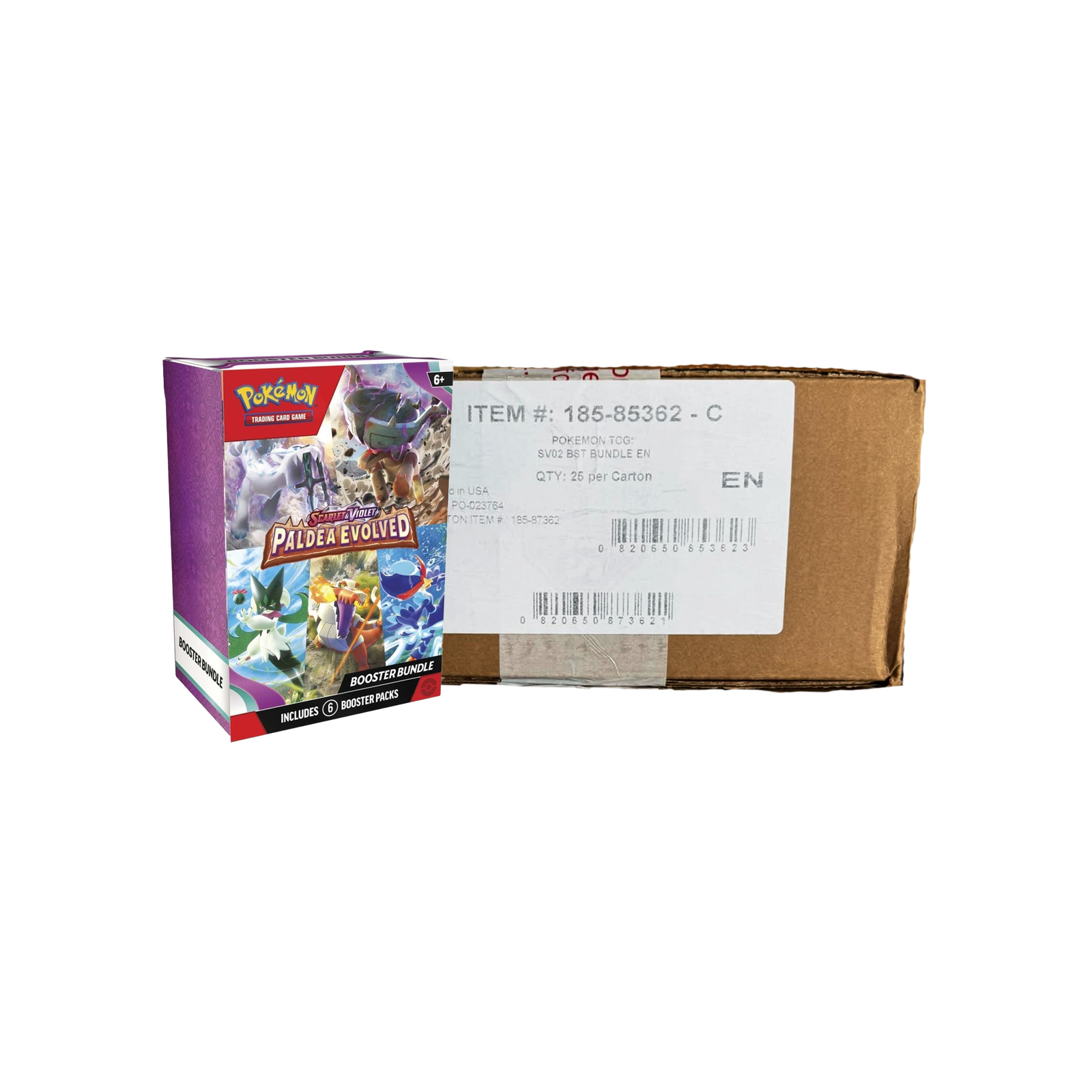 PaldeaEvolvedBoosterBundleCaseFront Paldea Evolved Booster Bundle Case - Image 1