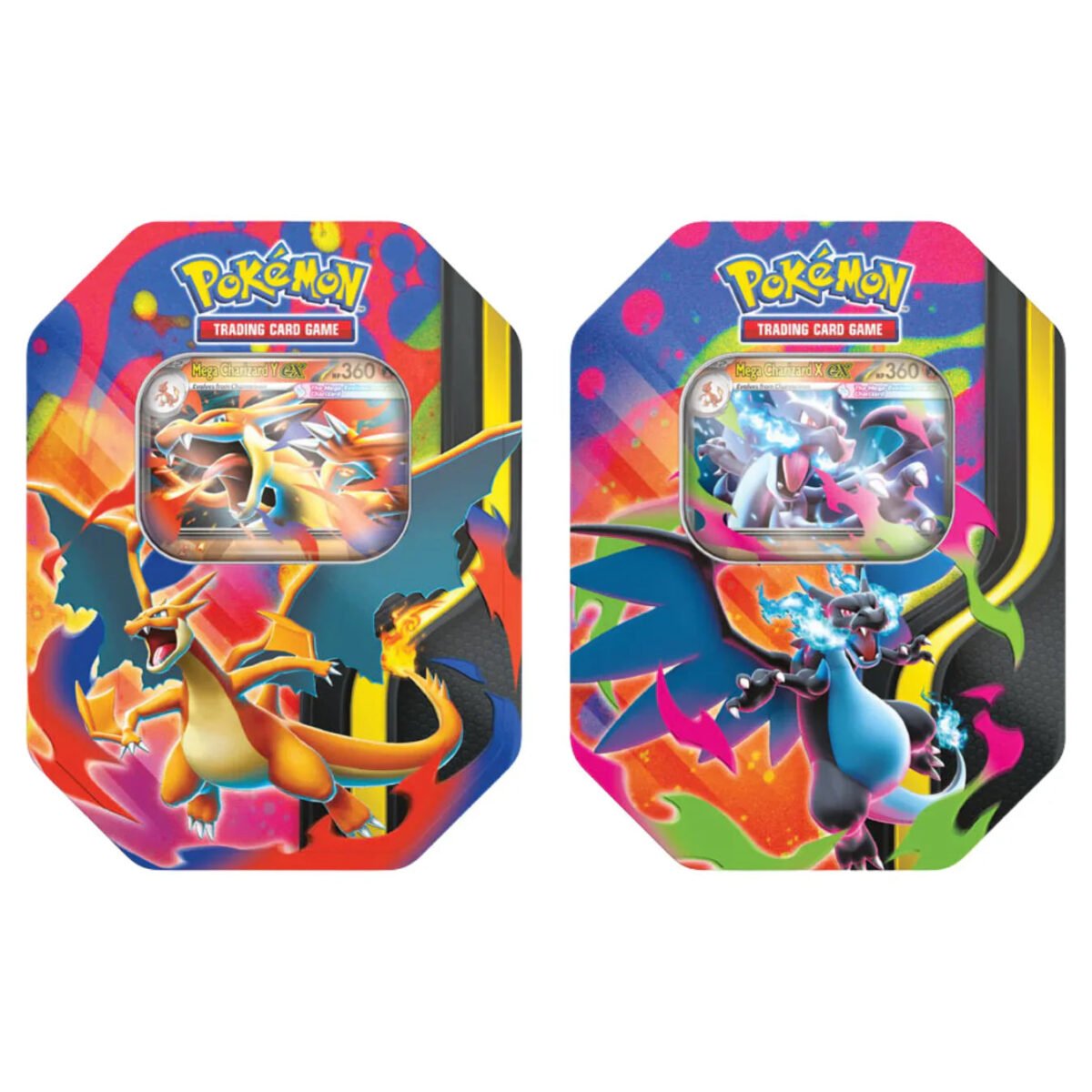 Pokemon Mega Charizard 6 Tin Case - Image 2