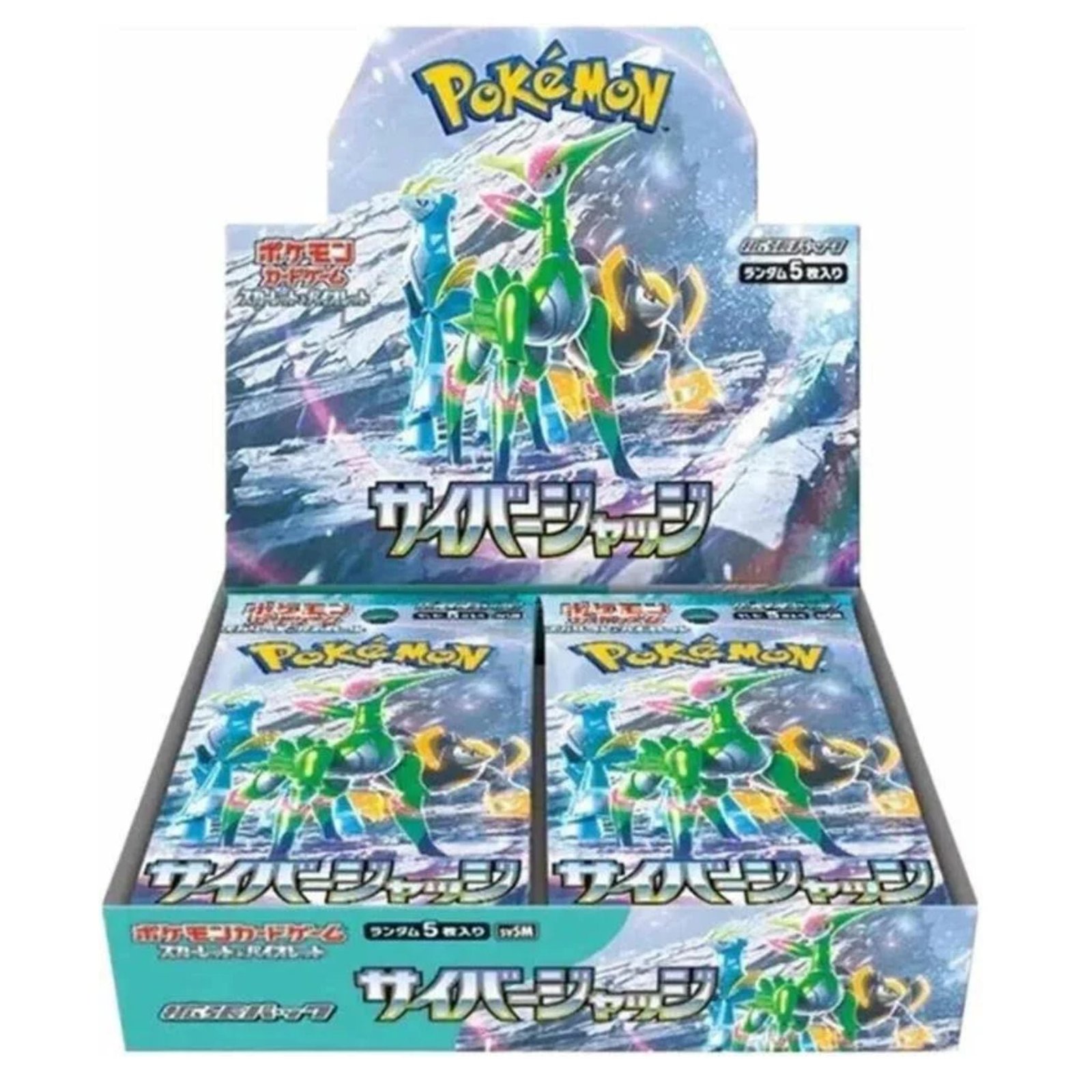 PokemonScarlet_VioletCyberJudgeJapaneseBoosterBox Pokemon Scarlet & Violet Cyber Judge Japanese Booster Box - Image 1