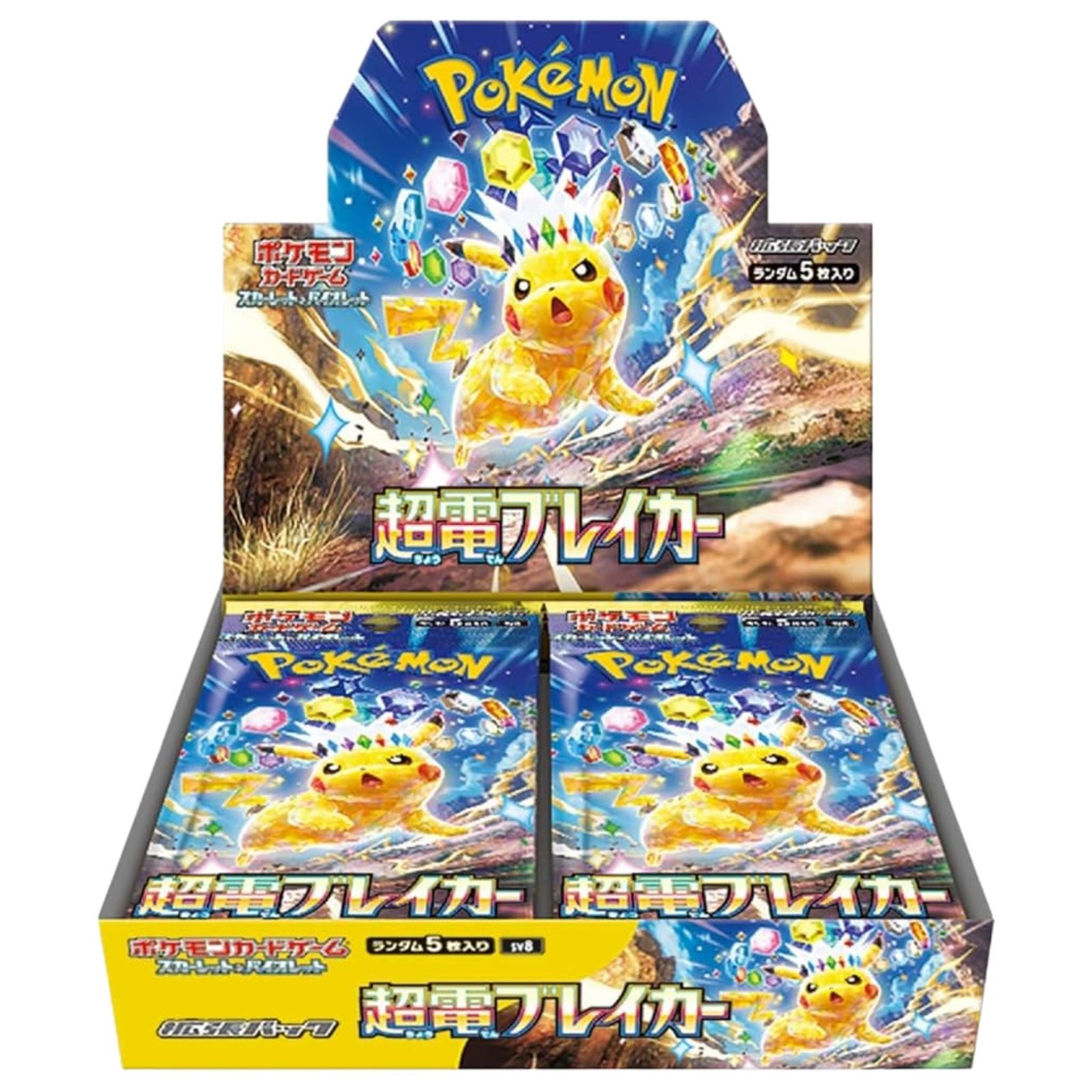 PokemonScarlet_VioletElectricBreakerJapaneseBoosterBox Pokemon Scarlet & Violet Electric Breaker Japanese Booster Box - Image 1