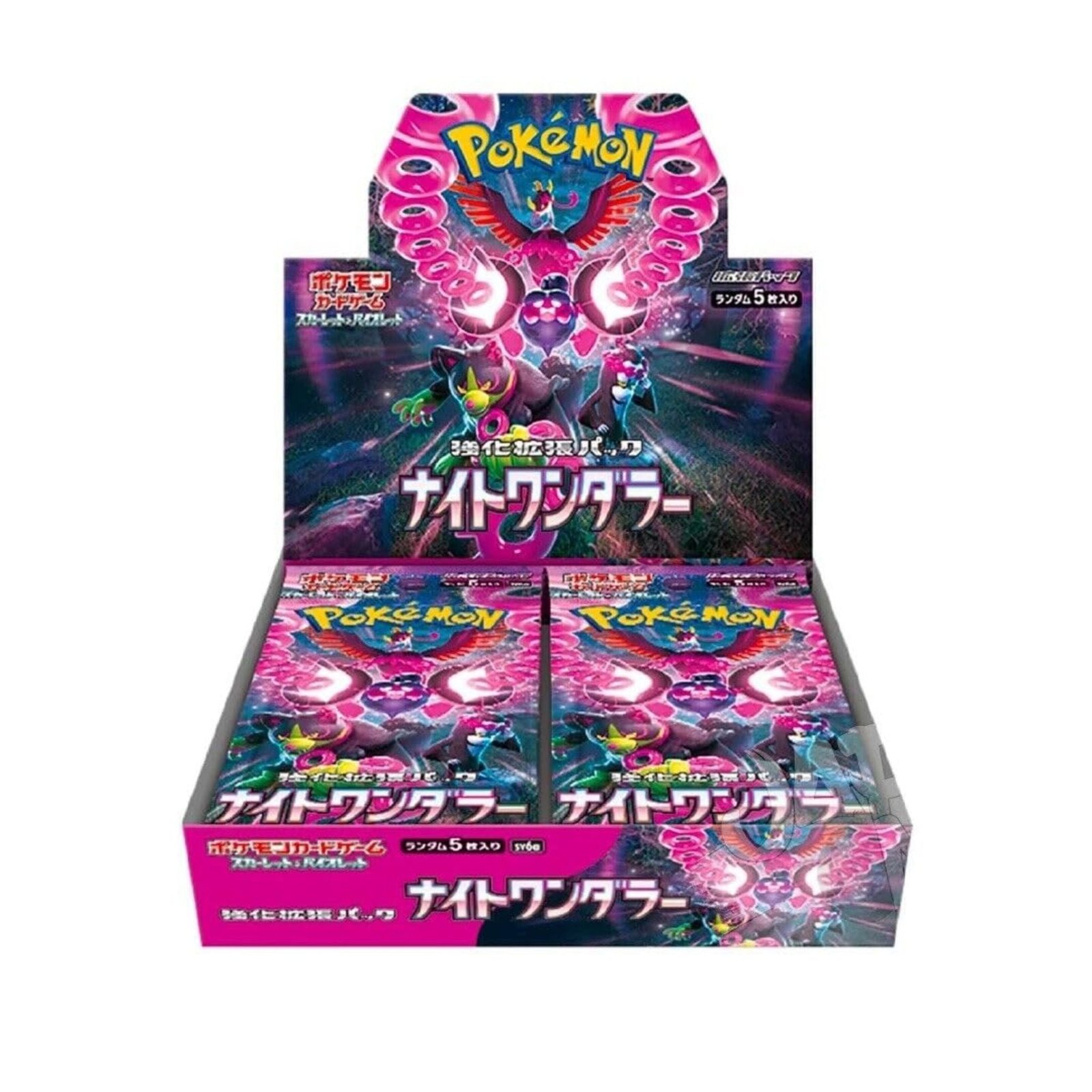 PokemonScarlet_VioletNightWandererJapaneseBoosterBox Pokemon Scarlet & Violet Night Wanderer Japanese Booster Box - Image 1