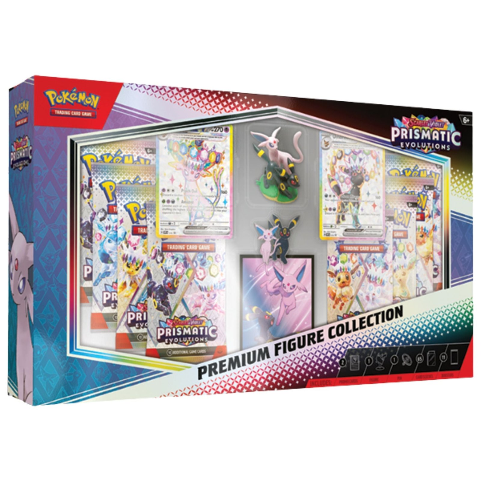 PokemonScarlet_VioletPrismaticEvolutionsPremiumFigureCollection Pokemon Scarlet & Violet Prismatic Evolutions Premium Figure Collection - Image 1