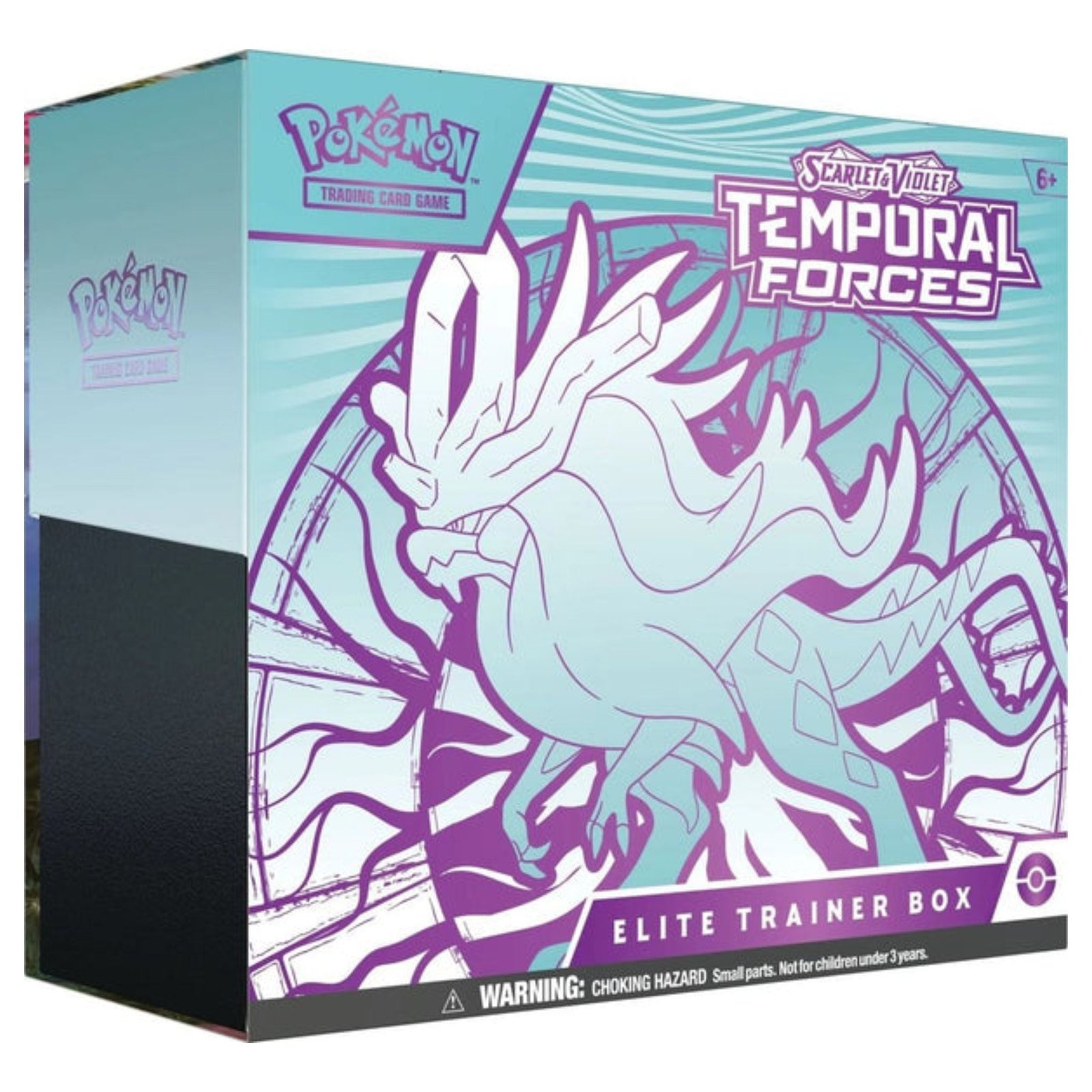 PokemonScarlet_VioletTemporalForcesEliteTrainerBox_WalkingWake Pokemon Scarlet & Violet Temporal Forces Elite Trainer Box (Walking Wake) - Image 1