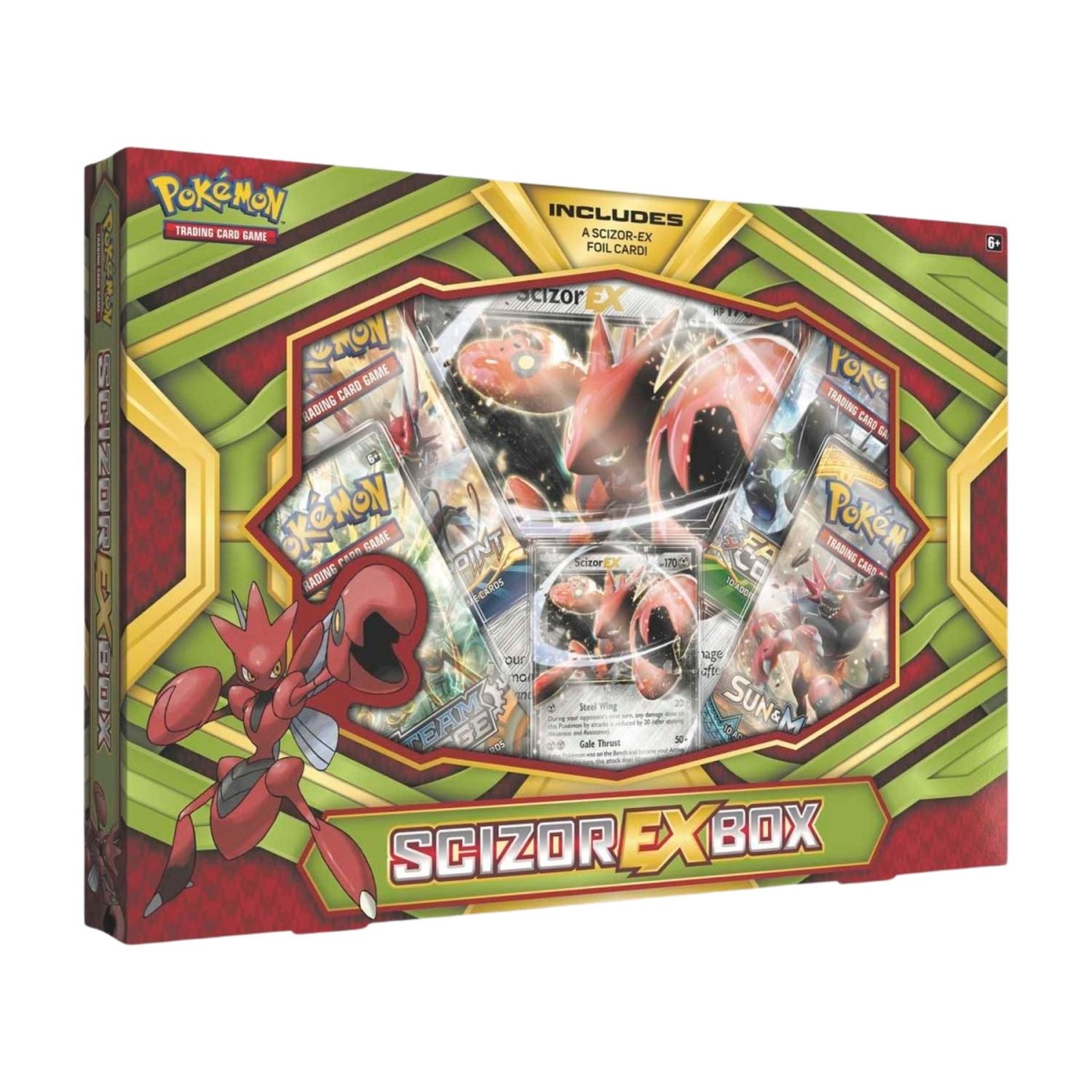 PokemonSun_MoonScizorEXBox Pokemon Sun & Moon Scizor EX Box - Image 1
